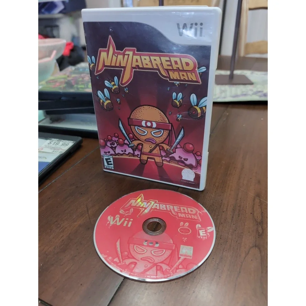 Ninjabread Man (Nintendo Wii Wii U)‎ Complete With Manual - Great Shape